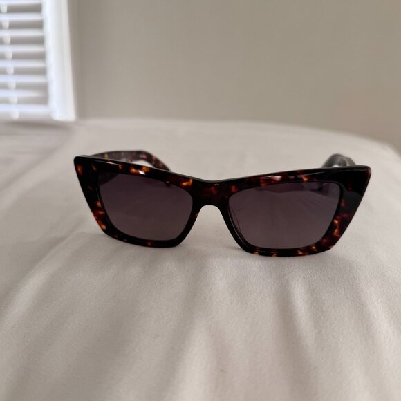 Rag & Bone 90\'s Retro Brown Gradient Cat Eye Sunglasses 53mm main image 5